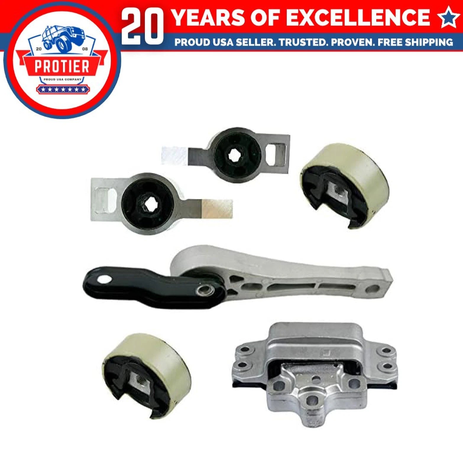 Fits 2010-2014 Volkswagen Golf 2.0L Diesel MANUAL Motor & Trans Mount Set : 6B93BC-57
