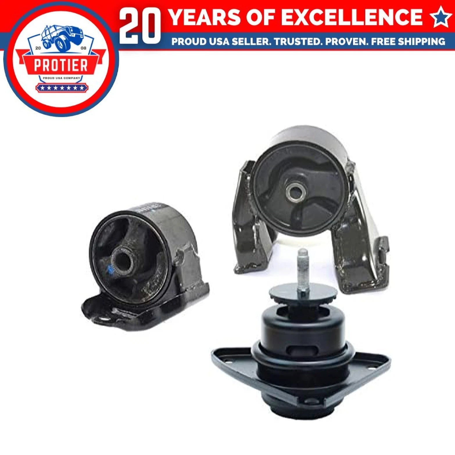 Fits 2009-2011 Hyundai Elantra 2.0L Hatchback AUTO Engine Motor Mount Set 3pcs 6B93BC-57
