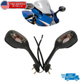 For Suzuki GSXR1000 2005-2015 GSXR600/750 2006-2024 Rearview Mirrors Turn Signal