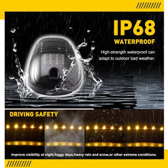 5X Led Top Cab Marker Roof lights Amber For 2003-2018 Dodge Ram 1500 2500 3500 A 6B93BC-57