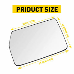 FOR 2004-2010 FORD F-150 FRONT RIGHT SIDE LEFT MIRROR GLASS W/ BACKING PLATE EOA 6B93BC-57