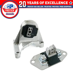 Engine Motor Mount 2PCS Set for 09 Volvo S60 2.4/2.5L / 04-06 Volvo S80 2.5L 6B93BC-57