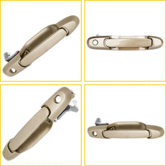 Door Handle Exterior Front Right Passenger For Side 98-03 Toyota Sienna Beige EA 6B93BC-57