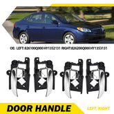 4X Interior Door Handle For 2007-2010 Hyundai Elantra Front Rear Left+Right EOA 6B93BC-57