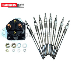 Diesel Glow Plug & Controller Kit for 97-03 Ford 7.3L Powerstroke F4TZ12A342BA 6B93BC-57