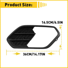 Front Right Bumper Fog Light Grille Bezel Cover Trim For 17-19 Ford Escape Kuga 6B93BC-57
