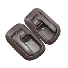 2Pcs Interior Door Handle Brown Front Left Right For 1998-2003 Toyota Sienna 6B93BC-57