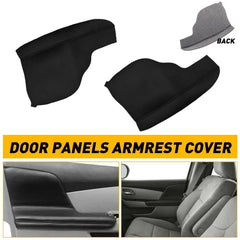 For 2011 12-2017 Honda Odyssey 2pcs Leather Armrest Door Replacement Cover EOA 6B93BC-57