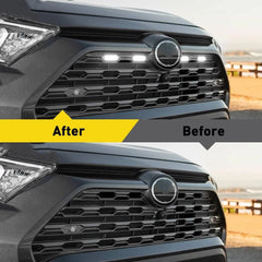 Front Bumper Grille Fog Light Lamp For Toyota RAV4 19-24 LE SE XLE XSE Limited A 6B93BC-57