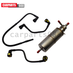 Fuel Filter + 3Pcs Fuel line Hose For Mercedes W163 ML320 ML430 ML55 1634770701 6B93BC-57