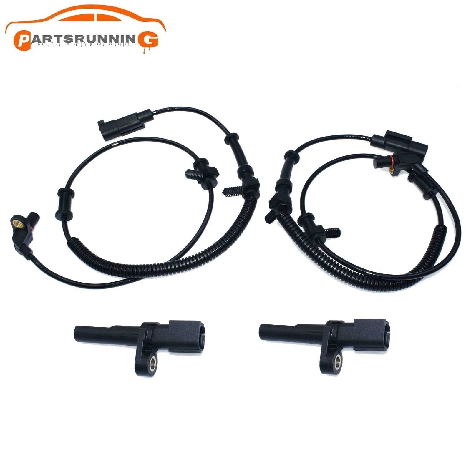 Set 4 ABS Wheel Speed Sensor Front Rear L&R FOR Dodge RAM 1500 PICKUP 2009-2012 6B93BC-57