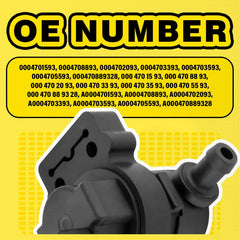 For Mercedes-Benz Fuel Vapor Canister Purge Valve Regeneration 0004708893 EA 6B93BC-57