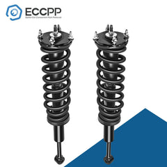 Fits 2007-2014 Toyota Tundra 2x Quick Complete Front Strut Coil Spring w/ Mounts 6B93BC-57