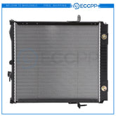 Aluminum Truck Radiator For Chevrolet W3500 W4500 Isuzu NPR NPR-HD NQR 6B93BC-57