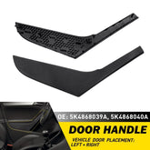 2X Inner Door Panel Handle Pull Trim Cover For VW Golf GTI MK6 2009-13 4-Door EA 6B93BC-57
