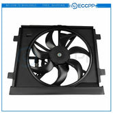 Radiator Cooling Fan Assembly For 2013 2014 2015 2016-2018 Nissan Sentra 6B93BC-57