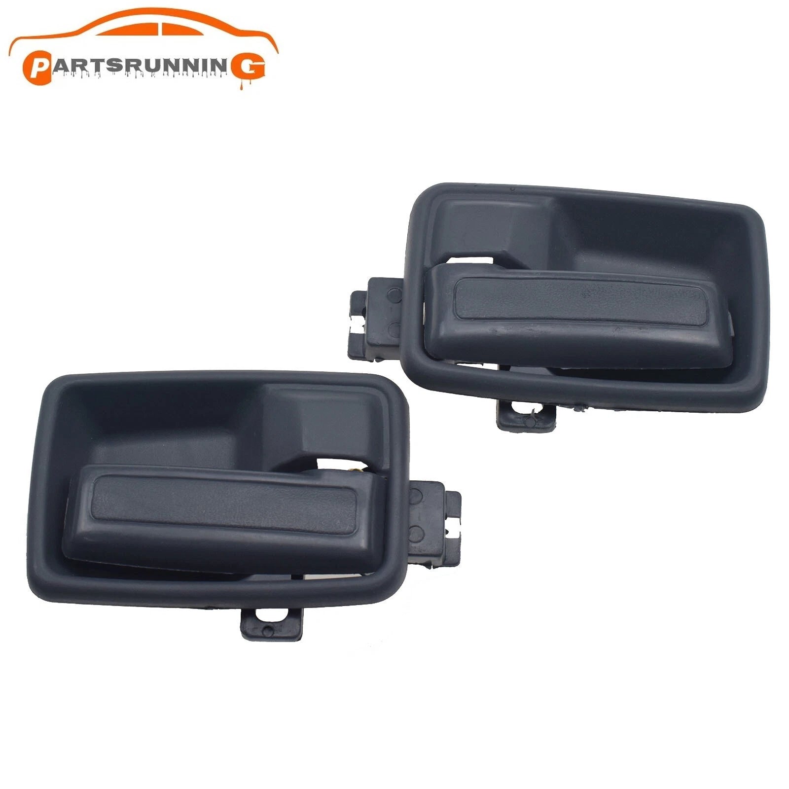 LEFT & RIGHT Inner Door Handle Grey For Isuzu 1988-1995 PICKUP 1984-1991 Trooper 6B93BC-57