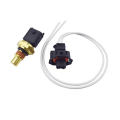 Coolant Temp Sensor & Connector Plug for 2003-2010 Powerstroke Diesel 6.0L 6.4L 6B93BC-57