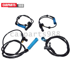 4Pcs ABS Wheel Speed Sensor Front Rear LH RH For BMW E46 325i 330i 325Ci 328Ci 6B93BC-57