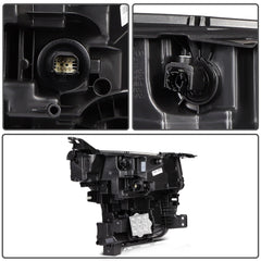 Left Side LED Headlight Assembly For 2021-2023 Chevrolet Suburban Tahoe Black 6B93BC-57