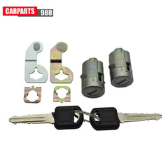 Door Lock Cylinder Kit W/ Keys For Chevy GMC Silverado Sierra Tahoe 15298924 6B93BC-57