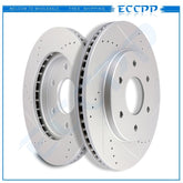 Front Brake Discs Rotors For Infiniti QX56 2005 Nissan Armada 2004 Nissan Titan 6B93BC-57