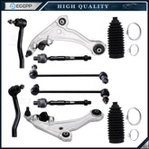 Front Lower Control Arm Ball Joint Sway Bar Tie Rods For 2007-2013 NISSAN ALTIMA KOEEP