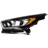Driver Left Side Headlight Assembly For 2017-2019 For Ford Escape Black Amber 6B93BC-57