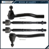 Front Outer Inner Tie Rod End Link For 2014-2020 INFINITI QX60 Nissan Pathfinder KOEEP