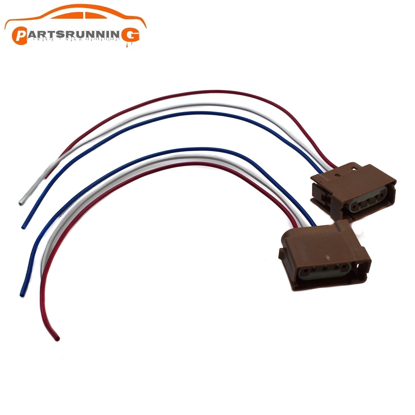 2PCS Headlight Turn Signal Plug Pigtail For Ford F-250 350 450 550 6.2L 6.7L V8 6B93BC-57