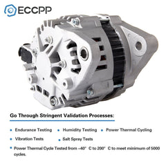 ECCPP For Nissan Altima GLE GXE XE 1998-2001 2.4L Alternator 23100-0Z400 13760 6B93BC-57