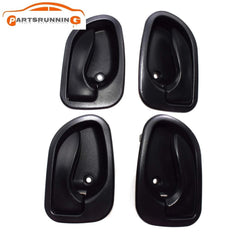 Black Front Rear Left Right Interior Door Handle For Hyundai Accent 1995-1999 6B93BC-57