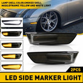 Sequential Switchback LED Side Marker Lights For 03-07 Infiniti G35 Coupe EOA 6B93BC-57