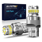 AUXITO 7443 7444 7440 LED Reverse Turn signal Parking Light Bulb White 6500K EOA AUXITO
