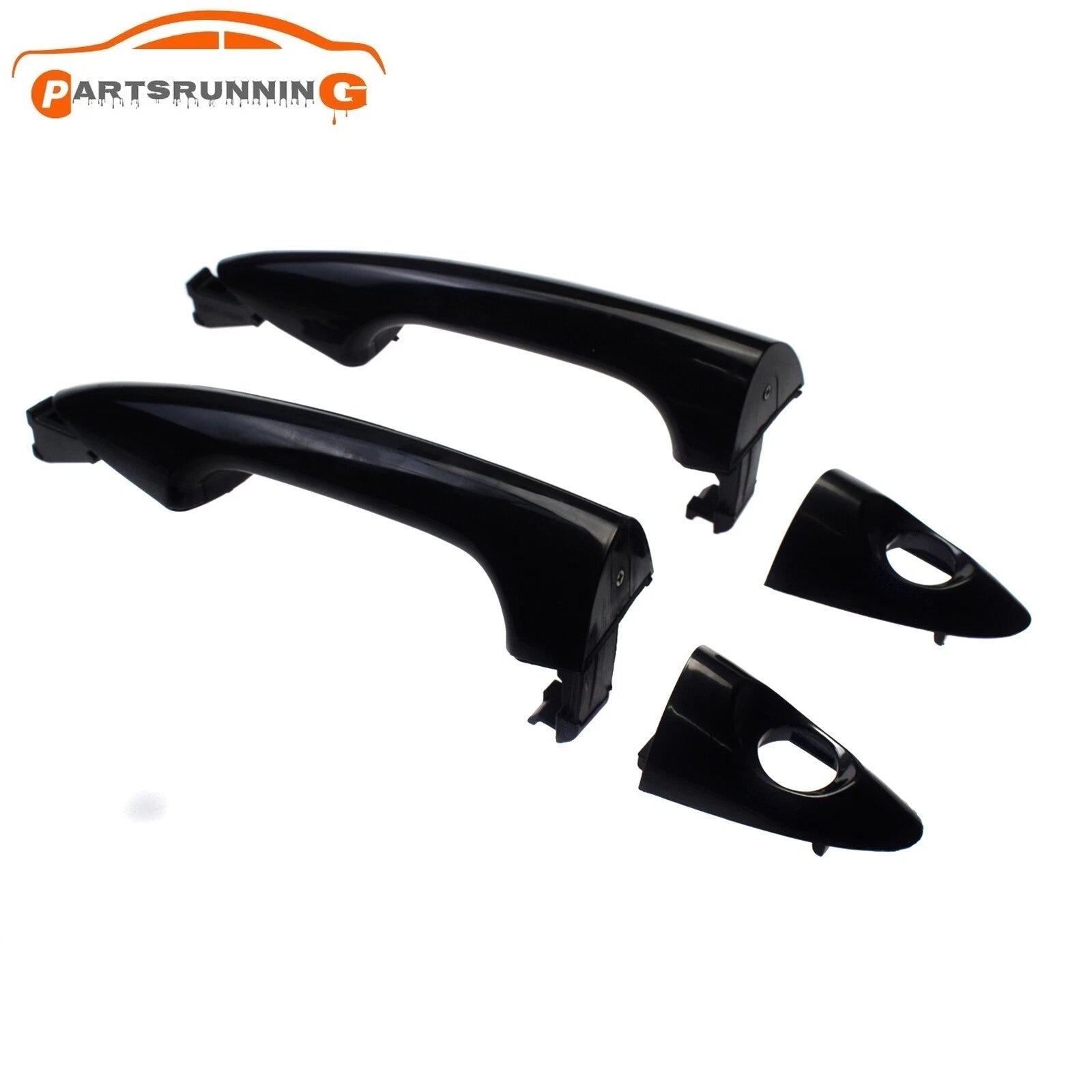 Front LH&RH Exterior Door Handle For 2012-2017 Hyundai Accent 1.6L i4 826511R000 6B93BC-57