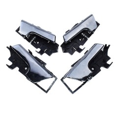 4Pcs Chrome Inside Door Handle Front Rear Left Right For Chevy Aveo Pontiac G3 6B93BC-57