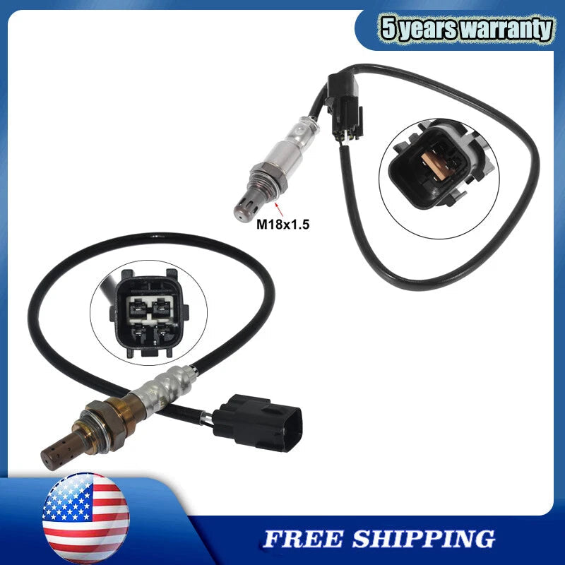2x Down+Upstream Oxygen Sensor For Hyundai Genesis Coupe 39210-2C210/39210-2C200 6B93BC-57