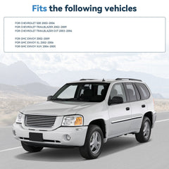 2 Pcs 1.5" 6x5 Hub Centric Wheel Spacers 12x1.5 For GMC Envoy Chevy Trailblazer 6B93BC-57
