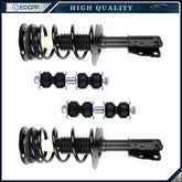 4pc Front Complete Struts Stabilizer Bar Links For Chevrolet Cavalier 1999-2005