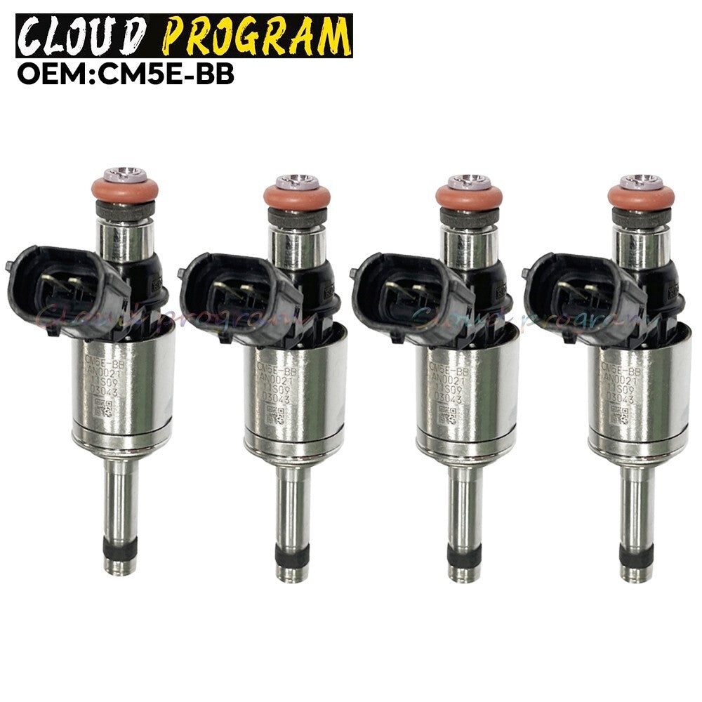 CM5E-BB Fuel Injectors For 2012-2018 Ford Focus EcoBoost GDI 2.0L L4 4 pcs 6B93BC-57