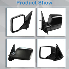Pair Manual Mirrors For 06-11 Ford Ranger Pickup Black Manual Flod LH+RH Side 6B93BC-57
