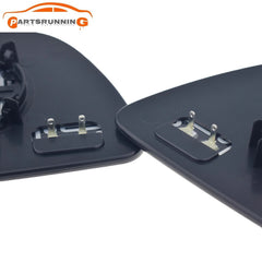 Left Right Side View Mirror Glass w/ Blind Spot Heated For 2011-17 Ford Explorer 6B93BC-57