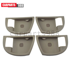Beige Inside Door Handle Trim Left Right For 07-12 Hyundai Santa Fe 82611-2B000 6B93BC-57