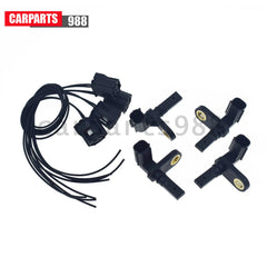 For 2007-17 Toyota Sequoia Tundra Front Rear ABS Wheel Speed Sensor & Connector 6B93BC-57