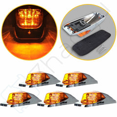 5pcs Amber Led 10.8" Upper Cab Light Clearance Lamp for Cargo International 4300 6B93BC-57