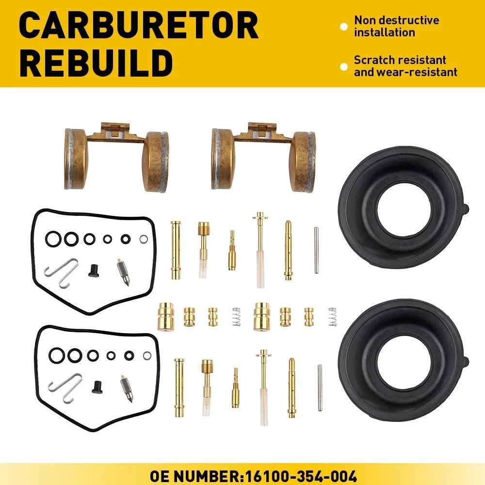 Carburetor Rebuild Kit For Honda CB350 Super Sport /CL350 Scrambler 1968-1972 EA 6B93BC-57