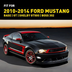 For 2010-2014 Mustang Ford Lens Clear Front & Rear LED Marker Side Lights AUXITO AUXITO