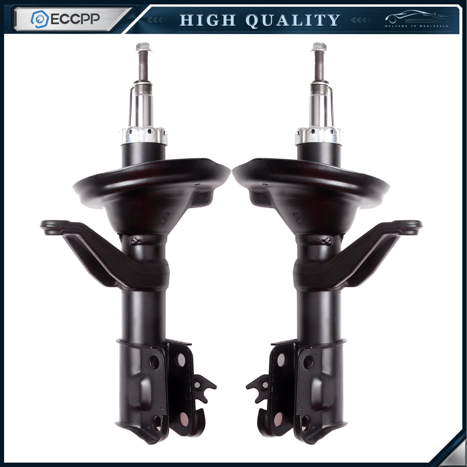 Front Pair Struts Shocks For 2002-2004 Honda CR-V Left Right ECCPP ECCPP