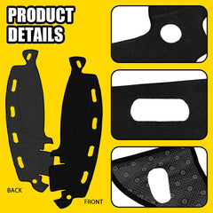 For 1998-01 Dodge Ram 1500 2500 3500 Dashboard Dash Cover Mat Pad Carpet Black A 6B93BC-57