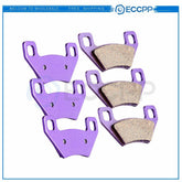 3 Pairs Brake Pads F + R For Arctic Cat 4x4 Automatic EFI 700 Carbon Fiber 6B93BC-57